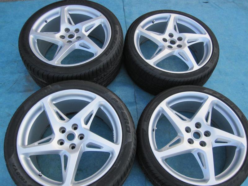 20" ferrari 458 italia wheels rims tires oem