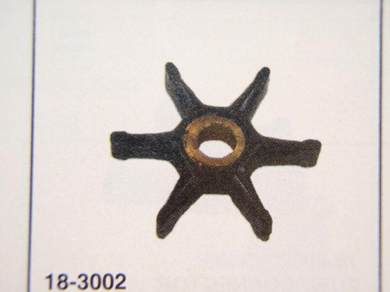 Water pump impeller 18-3002 johnson evinrude omc replaces 375638 outboard parts