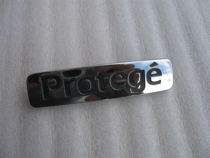 1996 mazda protege rear trunk chrome emblem decal logo badge oem 96 97 98