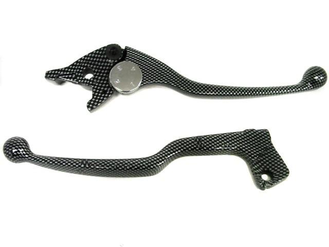 Aluminum carbon brake clutch levers for suzuki katana gsxr 600 750 sv650 sv650s