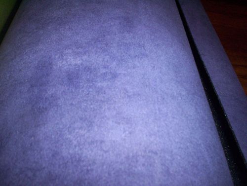 Pro headliner upholstery fabric with foam backing  60&#034; violet usps  shipping