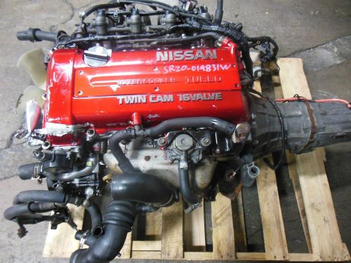 Jdm nissan silvia sr20det s13 redtop engine sr20det engine s13 180sx swap s13