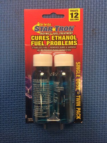 Star-tron ethanol fuel treatment additive 1oz bottles atv boat lawn 2&amp;4 stroke