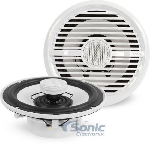 Clarion cmg1722r 7&#034; 100w rms 2-way marine coaxial boat stereo speakers
