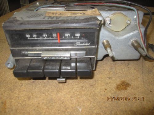 1970 ford thunderbird am fm stereo orig radio fomoco 70 69 1969