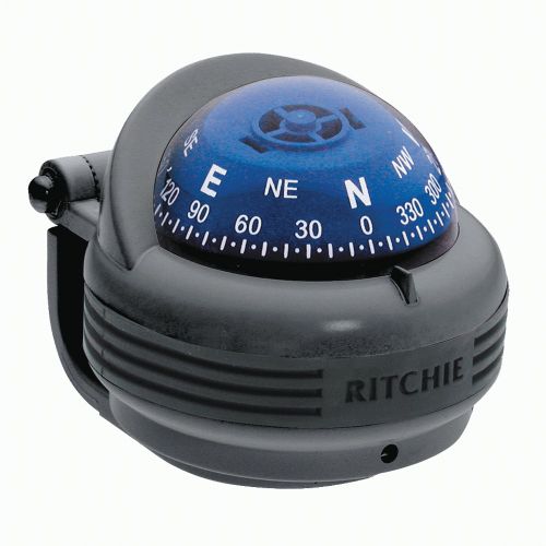 New ritchie tr-31g trek compass (gray)