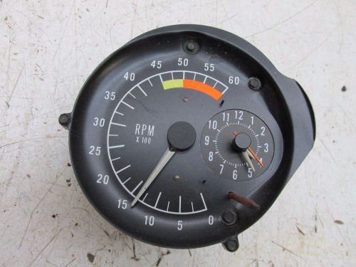 70-79 firebird trans am original 6k 6000 tachometer tach gauge