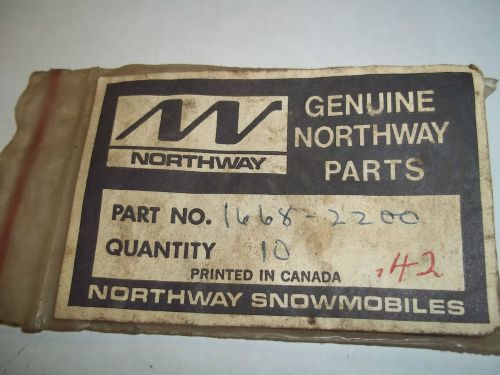 Nos northway dash light bulbs oem 1668-2200