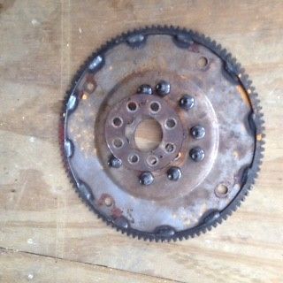 Transmission fly wheel complete with bolts and spacer pt cruiser
