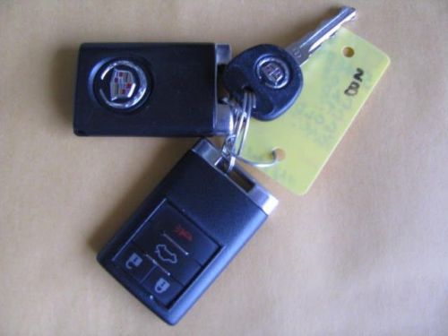 Cadillac cts fob remote keyless key.