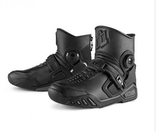 Icon accelerant boots black color &#034;9, 9.5, 10&#034;