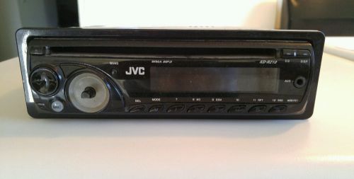 Jvc kd-r210 fm in-dash car cd/mp3/wma player front aux input