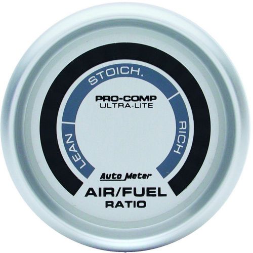 Auto meter ultra-lite digital gauge air/fuel ratio 2 1/16&#034; dia 4375