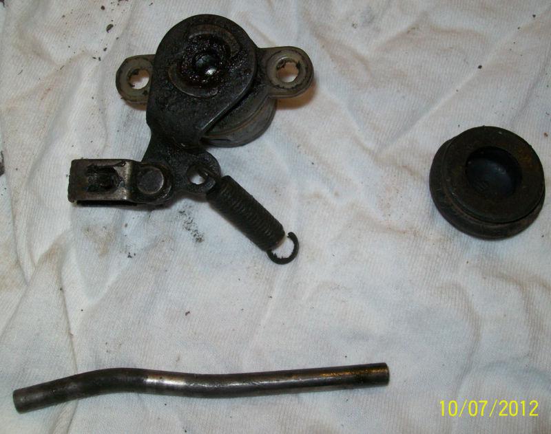 1966ish suzuki k15p vintage hillbilly parts clutch adjustment assembly