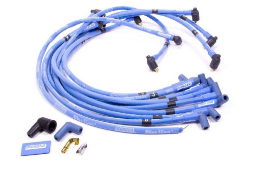 Moroso blue max spark plug wire set spiral core 8 mm blue sbc p/n 72405