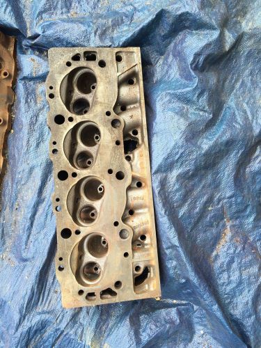 Pair of cylinder heads for 402 chevy motor