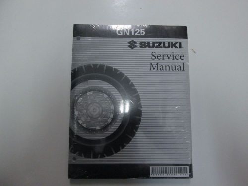 1991 92 93 94 95 96 1997 suzuki gn125 service repair shop manual brand new ***