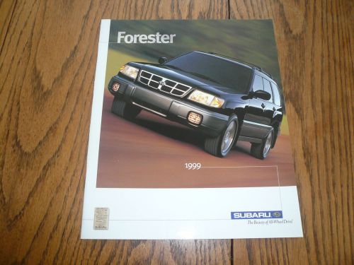 1999 subaru forester sales brochure