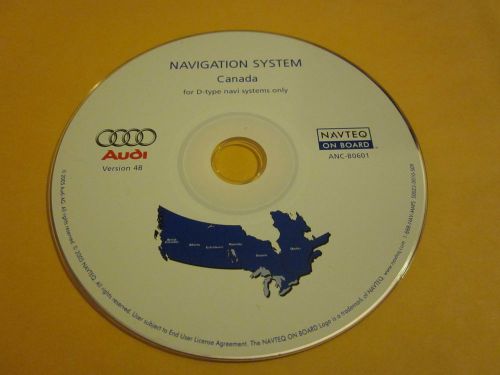 Audi a4 a6 a8 navigation system cd oem version 4b canada
