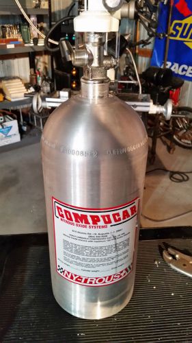 Compucar nitrous nos n2o 10lb bottle tank