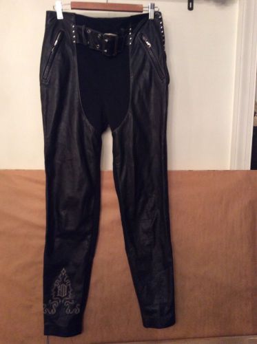 Harley davidson woman&#039;s leather pants