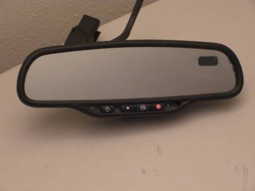 Cadillac oem rear view mirror with compass on star