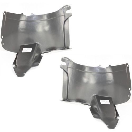 New front engine splash shield set of 2 left and right fits 2005-2010 jetta