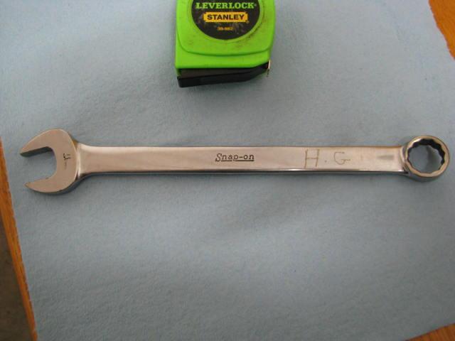Snap on tools 17 mm combination wrench oexm170