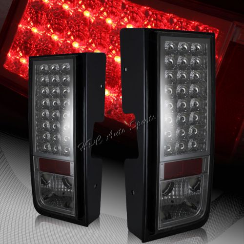 Buy For 20032009 Hummer H2 Chrome Housing Smoke Lens LED Rear Brake