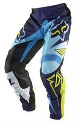 New!!! fox racing 180 costa pant, color blue and green, size 34