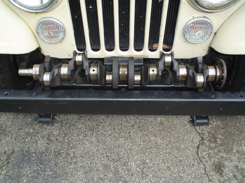 Jeep amc 258 4.2 crankshaft crank stroker unturned virgin!