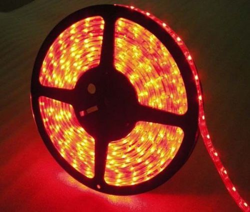 New 5m waterproof marine led strip lights red flexible light strip for boats