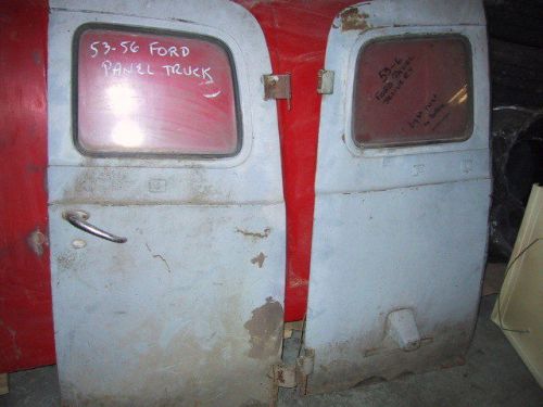 1953 -56 ford panel truck rear doors