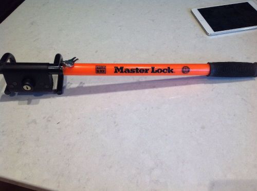 Master lock master block anti theft auto steering wheel lock
