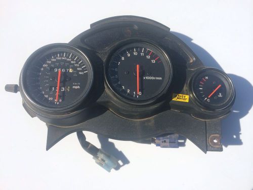 1994-1997 suzuki rf 900 gauge. oem speedometer, tach, clock
