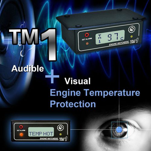 Maybach engine temperature sensor, temp gauge &amp; low coolant alarm tm1