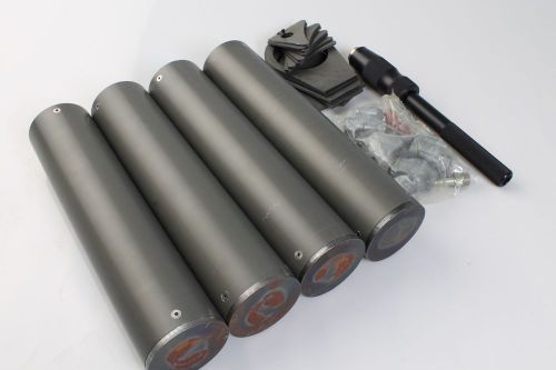 Nib genesis air jack kit - 4 cylinders, wand, valves, weld on mounts