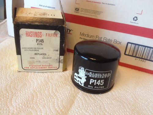 Hastings oil filter, p145 for honda.  nos.   item:  3554