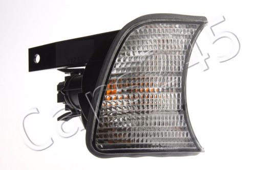 Crystal clear corner light turn signal right fits bmw 5 7 series e34 1987-1996