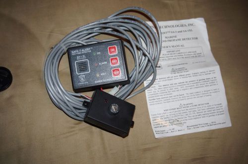 Safe-t-alert gas vapor fume alarm - surface mount - black mfg# sa-1xl