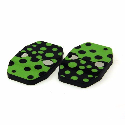 2 x vivid green door lock button protective cover kit for mini cooper f55 f56