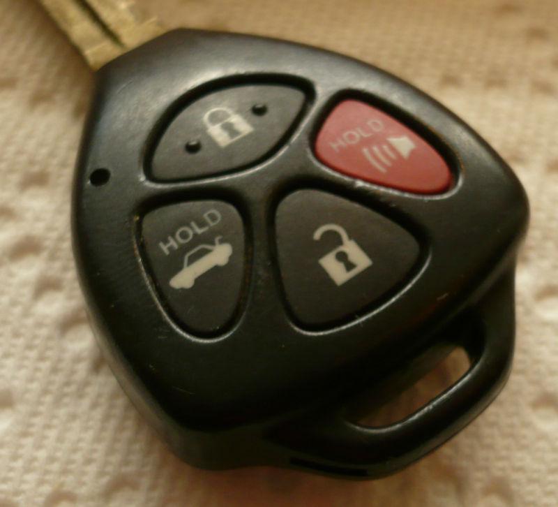 Toyota remotes key keyless entry remote fcc id:hyq12bby 4 button