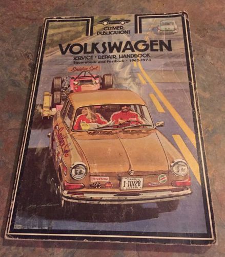 Clymer volkswagen 1962-1973 square back and fastback service repair manual