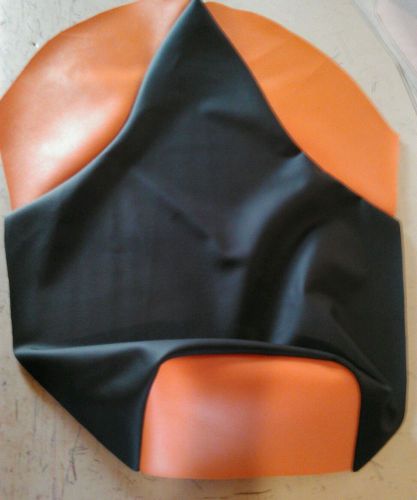 Yamaha banshee black orange seat cover