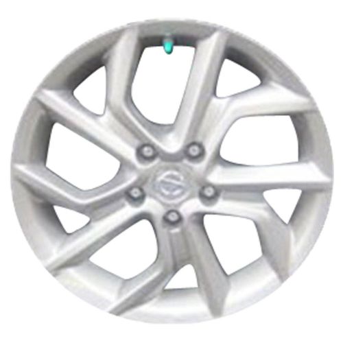 62600 oem reconditioned wheel 17 x 6.5; silver metallic full face painted