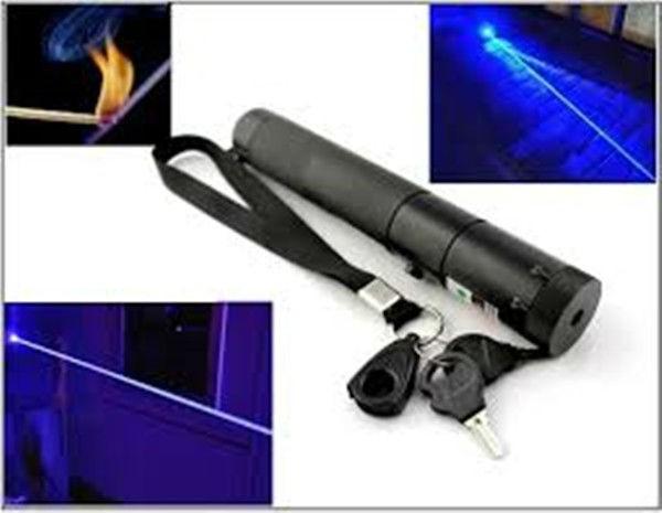 Powerful blue laser pointer 532nm pointer light pen lazer beam+star projector