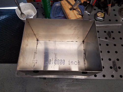 Aluminum welded battery box universal - box and lid only - custom size available