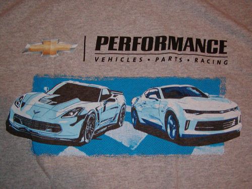 Chevrolet performance t-shirt - c7 corvette, 2016 camaro - size xl