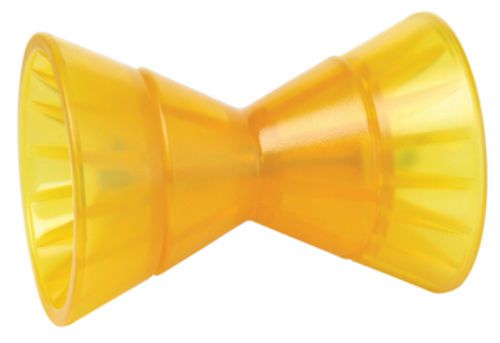 Tie down poly vinyl 4&#034; bow roller assbly with end caps, 1/2&#034; id