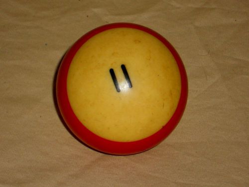Vintage shifter nob 11 ball cue ball
